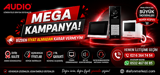 10.1″ Görüntülü Diafon IP – LINUX (Dokunmatik Ekranlı Alarmlı) BEYAZ 002634 SİYAH 002635 - 5