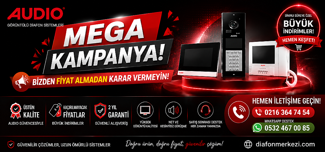10.1″ Görüntülü Diafon IP – LINUX (Dokunmatik Ekranlı Alarmlı) BEYAZ 002634 SİYAH 002635 - 5