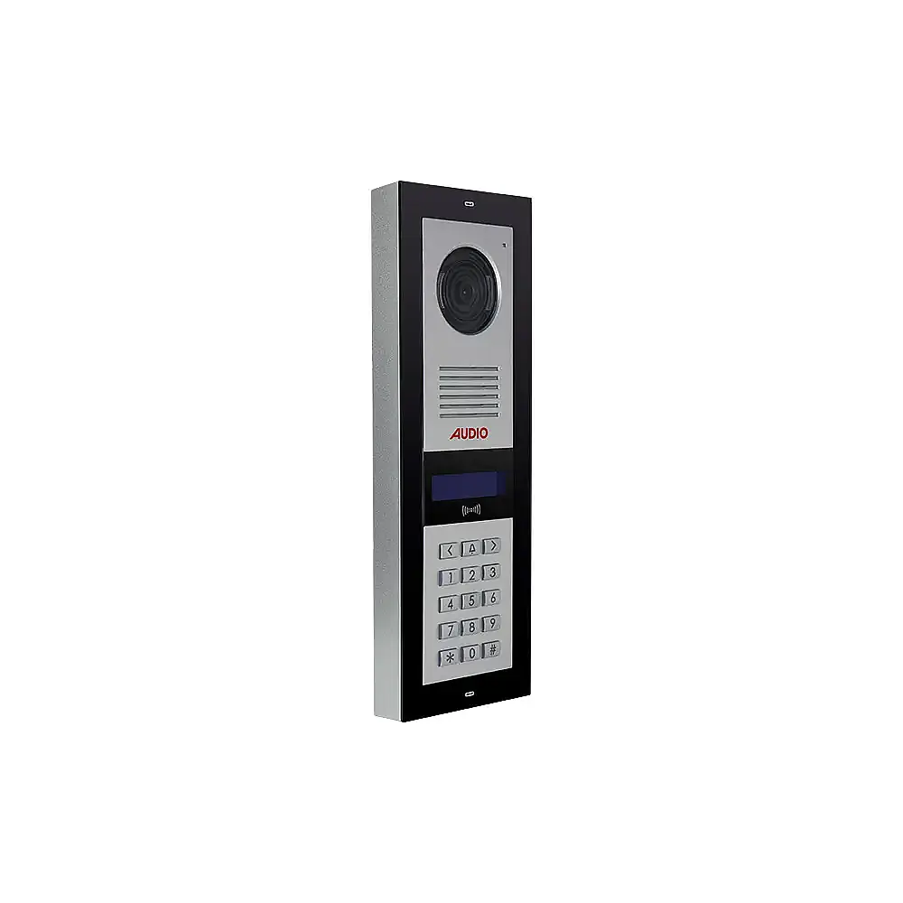 2 x 16 LCD Ekranlı Zil Paneli Bus Plus (Mekanik Butonlu – Kart Okuyuculu) SİYAH 003003 - 2