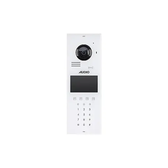 4.3″ Ekranlı IP Zil Paneli (Dokunmatik Butonlu) BEYAZ  002904 SİYAH  002905 - 4