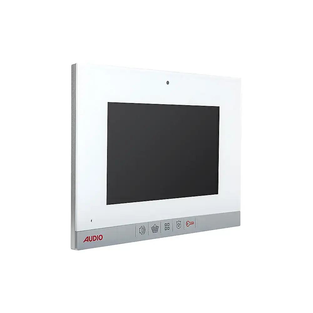 7″ Görüntülü Diafon IP – LINUX (Mekanik Butonlu) BEYAZ 002614 SİYAH 002615 - 1